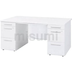 ■トヨスチール 右片袖机 間口1200×奥行700×高さ700 ホワイト 50SBL127BRWW(7728735)[送料別途見積り][法人・事業所限定][直送] 運賃見積り)(直送品)トヨスチール 右片袖机 間口1200×奥行700