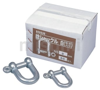 超歓迎された | NS 電気メッキ ネジシャックル（白） スリーエッチ MISUMI | その他