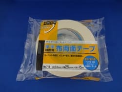 Amazon | 寺岡製作所 粗面用 厚手 布両面テープ 幅25mmX長さ15m