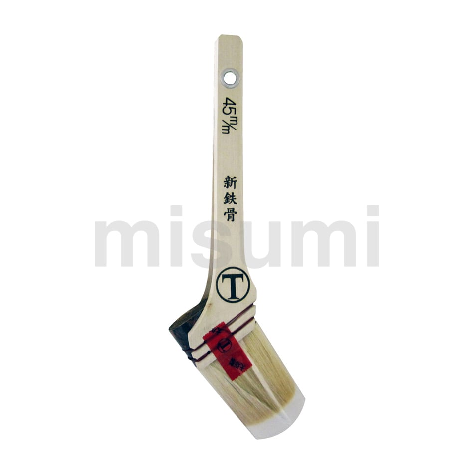 【新品】新日本造形 版画用刷毛25号×4個 新世紀 筋違 白 大塚刷毛製造 合成樹脂塗料用刷毛 【通販
