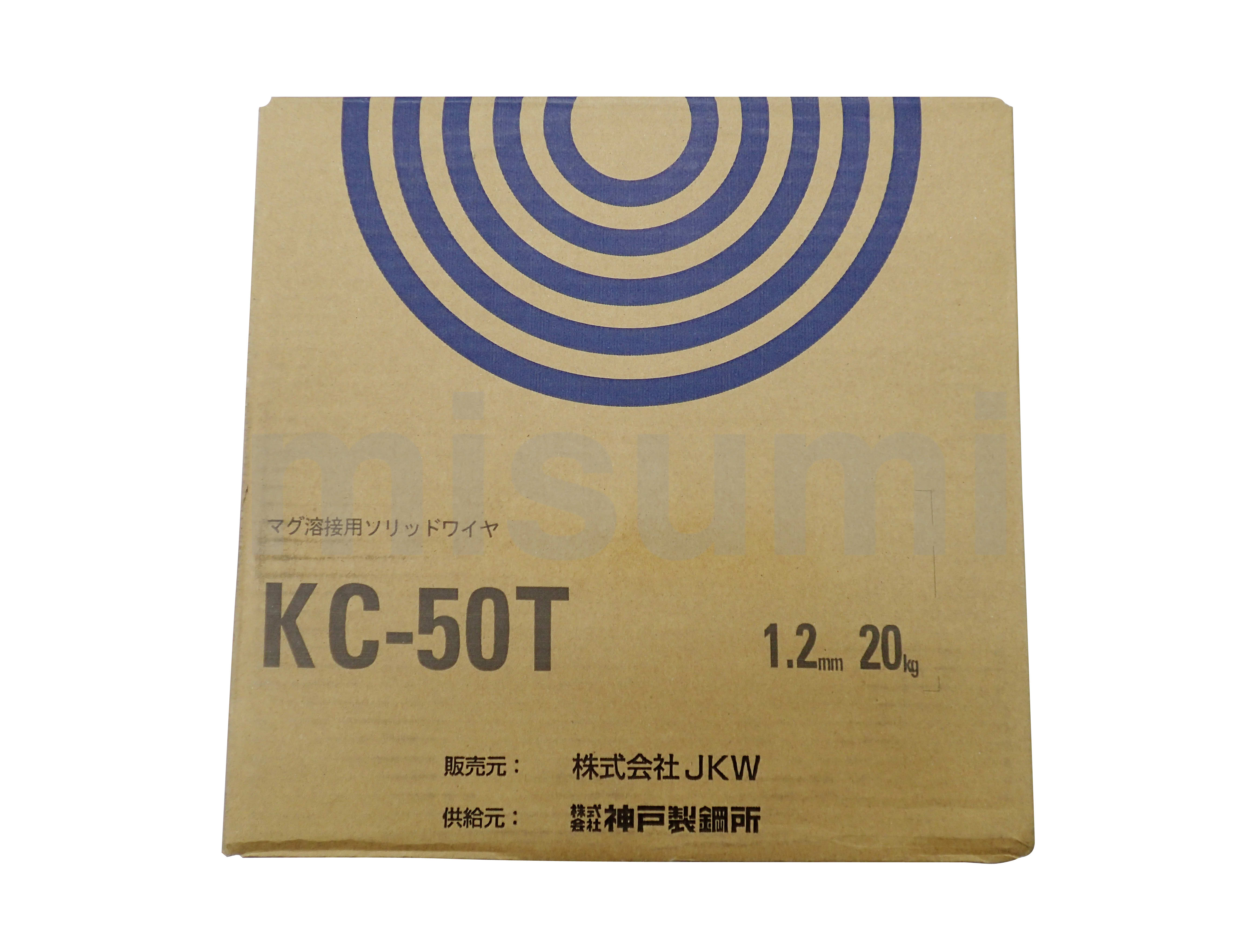 ランキング上位のプレゼント KC50T-1.2-20 JKW | KC-50T 軟鋼／高張力鋼ソリッドワイヤ | 消耗品