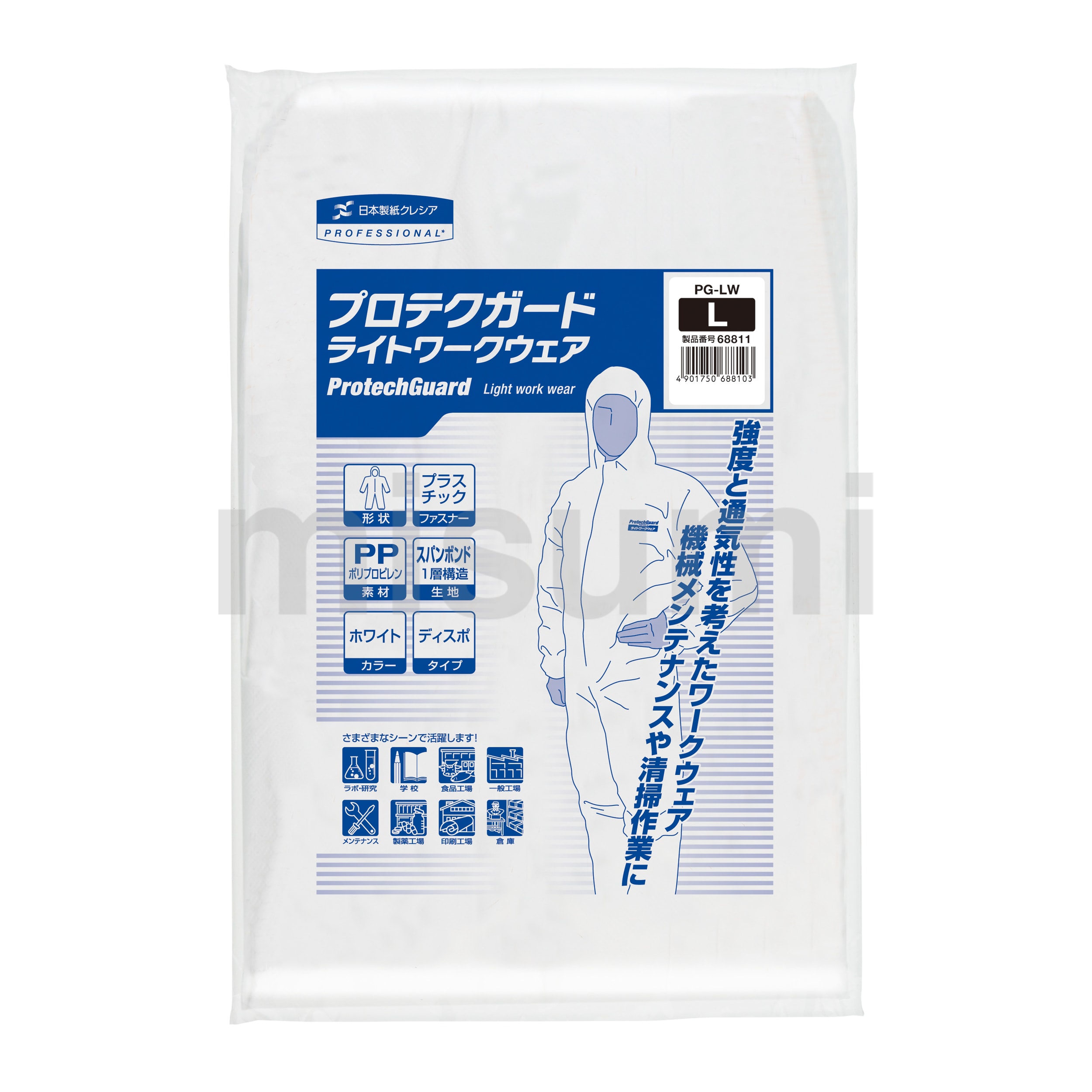 JJJ太専用 68821 | プロテクガード ライトワークウェア プラスチック