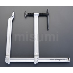 0-200mm/200mm F型クランプ(ロングリーチ) | エスコ | MISUMI