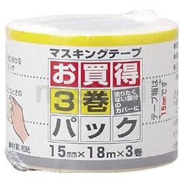 定期入れの 11781 | マスキングテープ(3巻セット) | コーワ | ミスミ | 806-5913 テープ・マスキングテープ