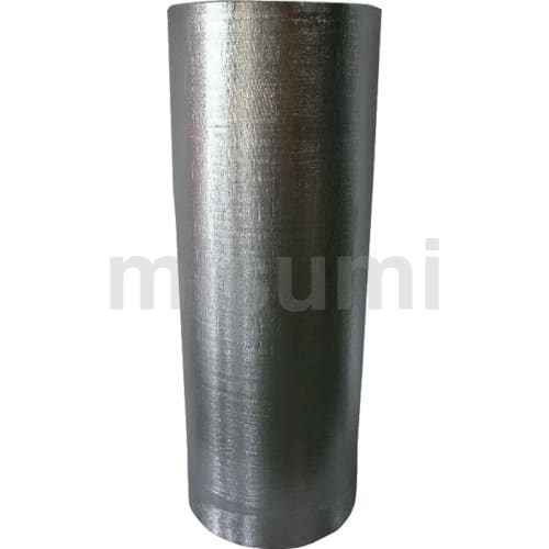 【3本】押し花用　厚手のアルミ箔ロール　新品　幅50㎝長さ5m厚さ50ミクロン 緩衝材 アルミ箔シートロール巻 1000×50m（AFAL-20） | ユタカ