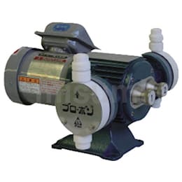 KUK 2連式ダイヤフラム定量ポンプ PTFE製 200(V) 200(W) 屋外型 ■▼850-9932 D-2000-F 1台