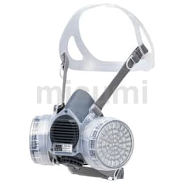 GM80-M/S | シゲマツ 防毒マスク吸収缶面体 GM80-M/S ｼｹﾞﾏﾂ ﾎﾞｳﾄﾞｸﾏｽｸ