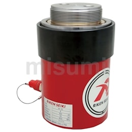 RIKEN 油圧シリンダ単動式 ( S04-15T ) S04-15 油圧シリンダー(単動型) 1個 RIKEN(理研機器) 通販モノタロウ