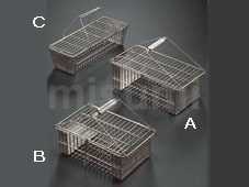 レディース 福袋 (セール) -ファッション通販 ステンレスフタ付洗浄カゴ 125X170X65mm 在宅介護看護