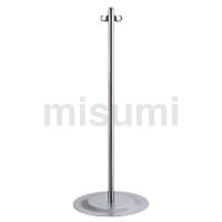 パーティションスタンド ベース径300×高800mm | クラウン