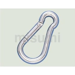 ステンレス　スプリングフック　8mm 新品未使用品80個セット カインズ ステンレス スプリングフック SUS304 8×80mm | 建具