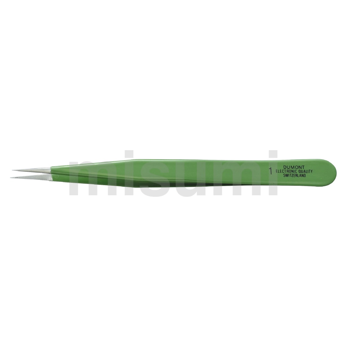 Amazon.co.jp: DUMONT 0304-7-CO Tweezers NO.7 Green Non Mug