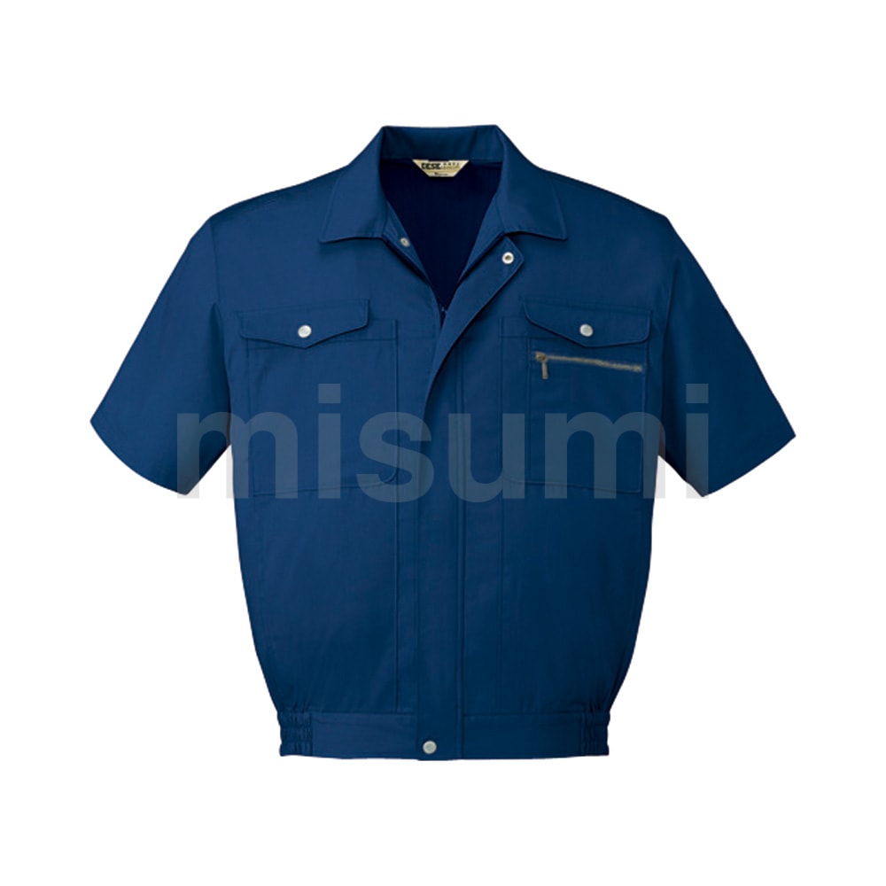 609-039-5L | 抗菌防臭半袖ブルゾン | 自重堂 | MISUMI(ミスミ)