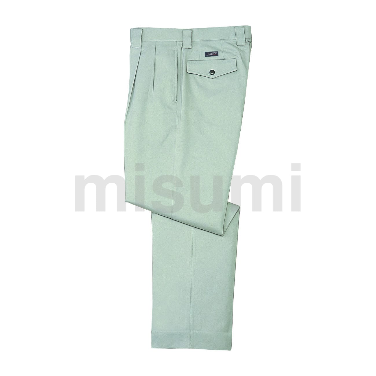 42601-039-82 | ツータックパンツ（秋冬用/緑・灰・青/股下79cm