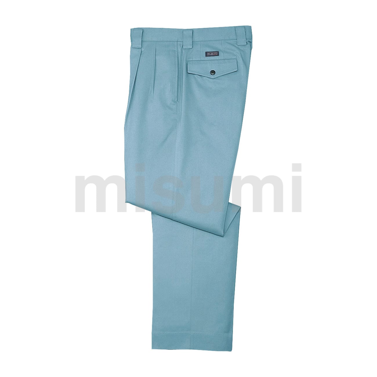 食品・日用品 半額ストア 42601-039-82 | ツータックパンツ（秋冬用/緑・灰・青/股下79cm 作業服