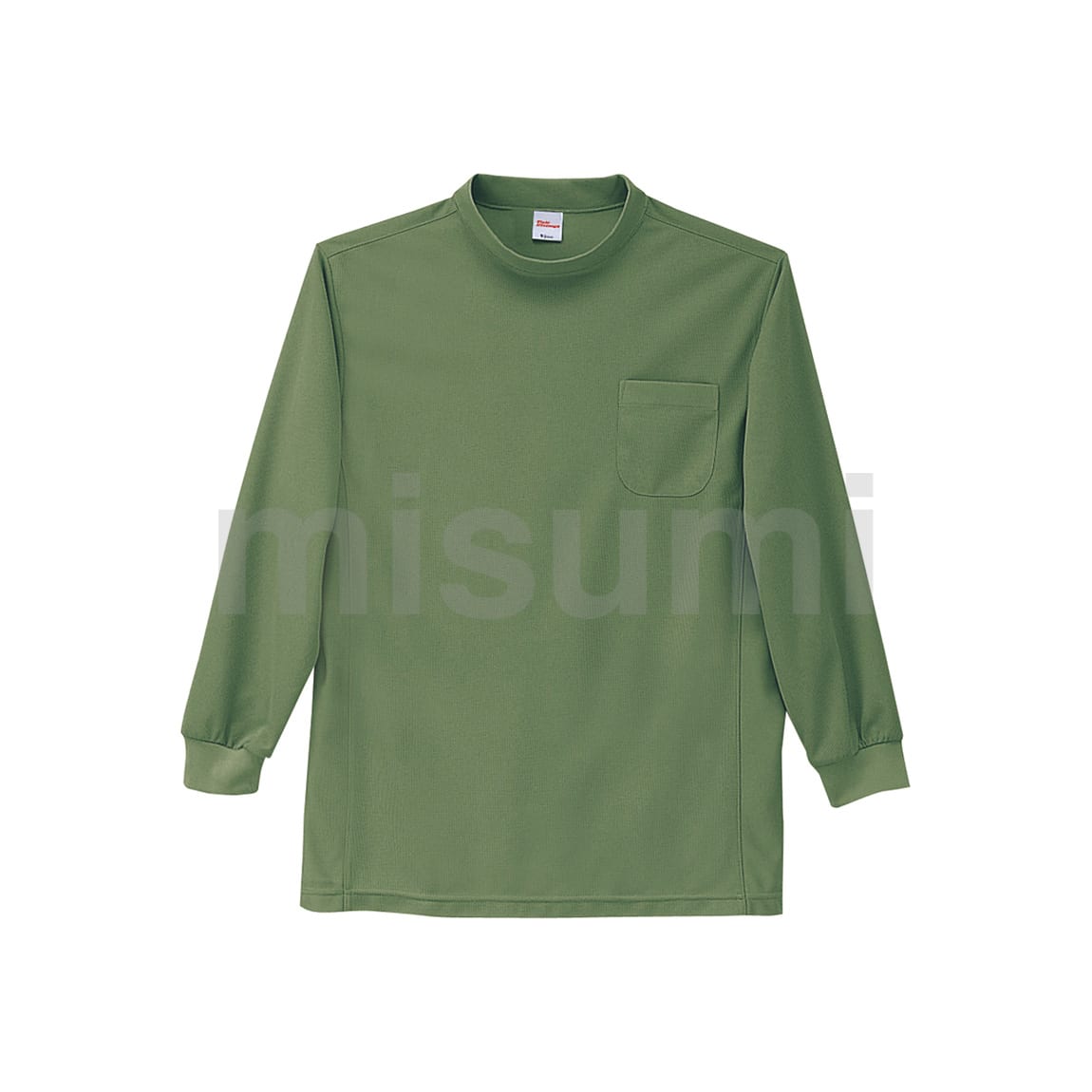 47694-044-L | 吸汗速乾長袖ローネックシャツ | 自重堂 | MISUMI
