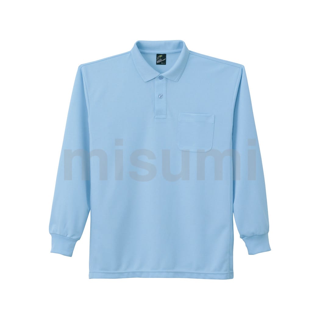 製品制電吸汗速乾長袖ポロシャツ | 自重堂 | MISUMI(ミスミ)