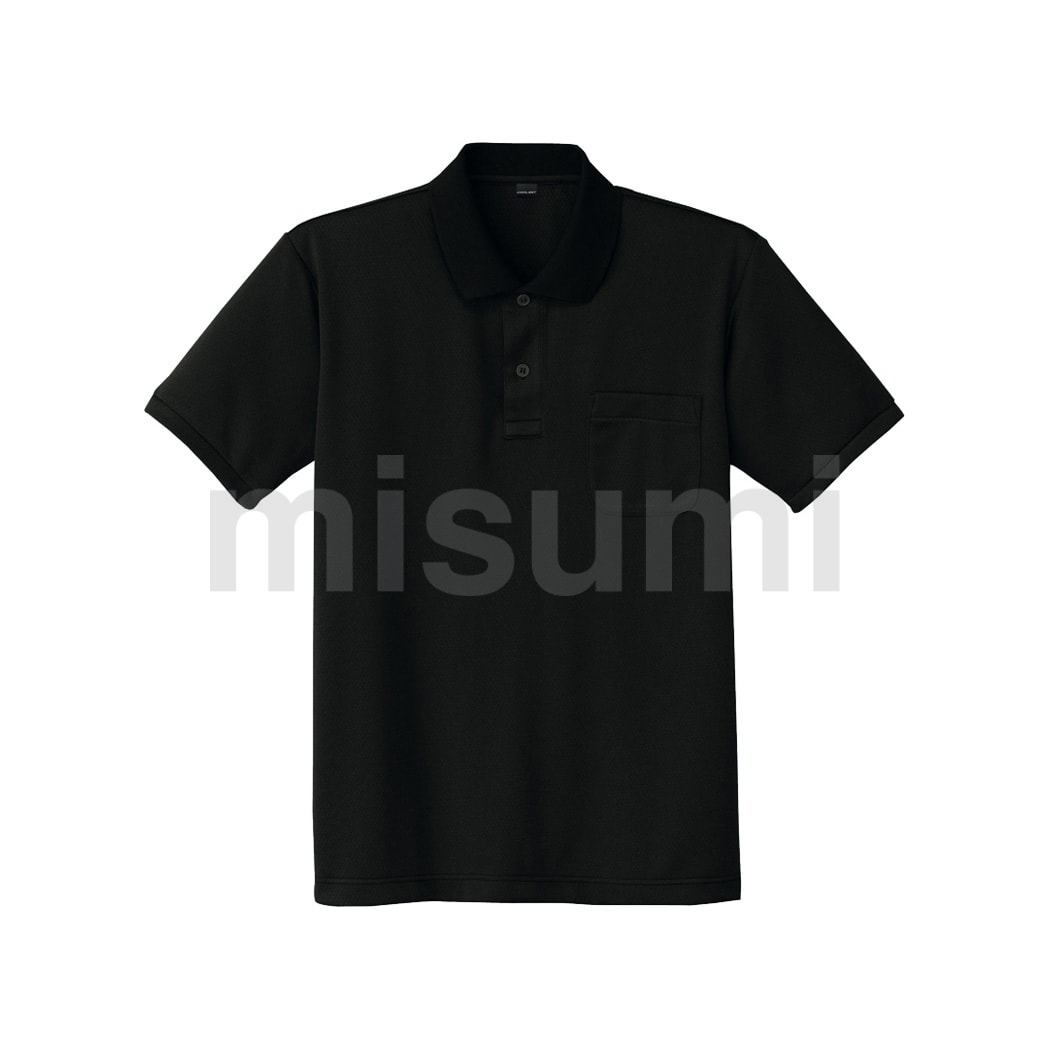 85814-005-EL | 吸汗速乾半袖ポロシャツ ストレッチサマーツイル（春夏用） | 自重堂 | MISUMI(ミスミ)