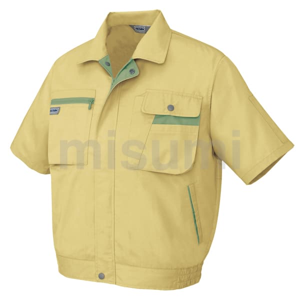 2025新商品 | 半袖ブルゾン AZ-5321 | 5321-002-3L アイトス ミスミ | 果物