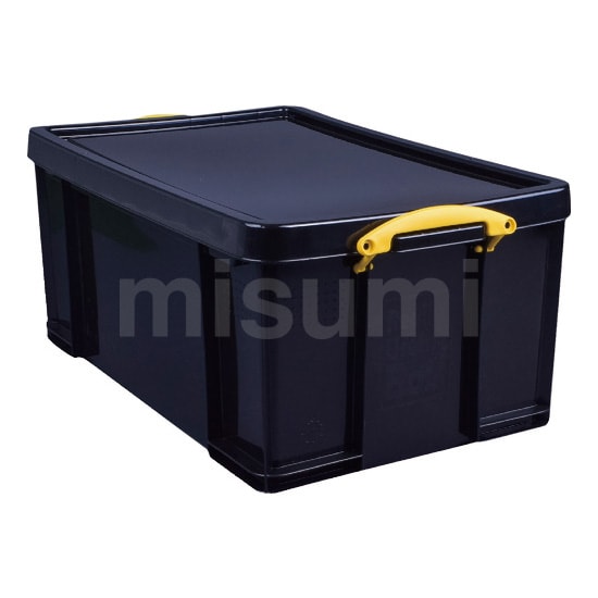 コンテナ Really USeful Box ブラック | RUP | MISUMI(ミスミ)