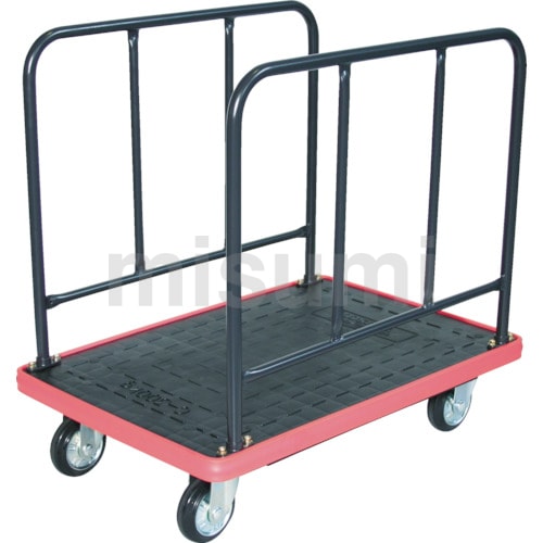 MKP 樹脂製運搬車 （サイドハンドルタイプ） | トラスコ中山