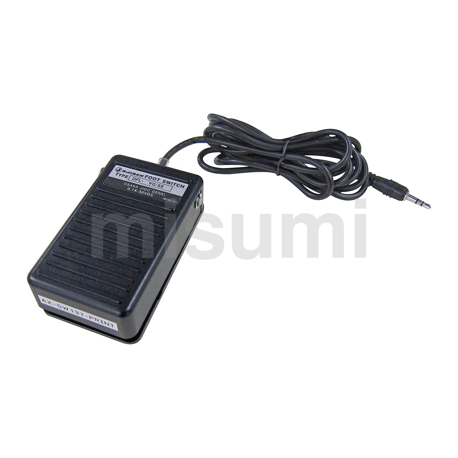 AX-SW137-PRINT | フットスイッチ AX-SW137-PRINT／AX-SW137
