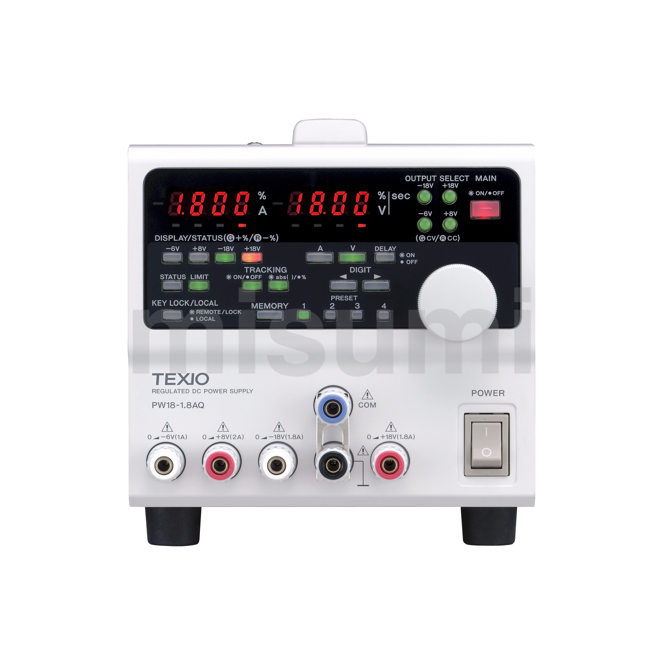 PW36-1.5AD | 多出力直流安定化電源 PW-Aシリーズ | テクシオ