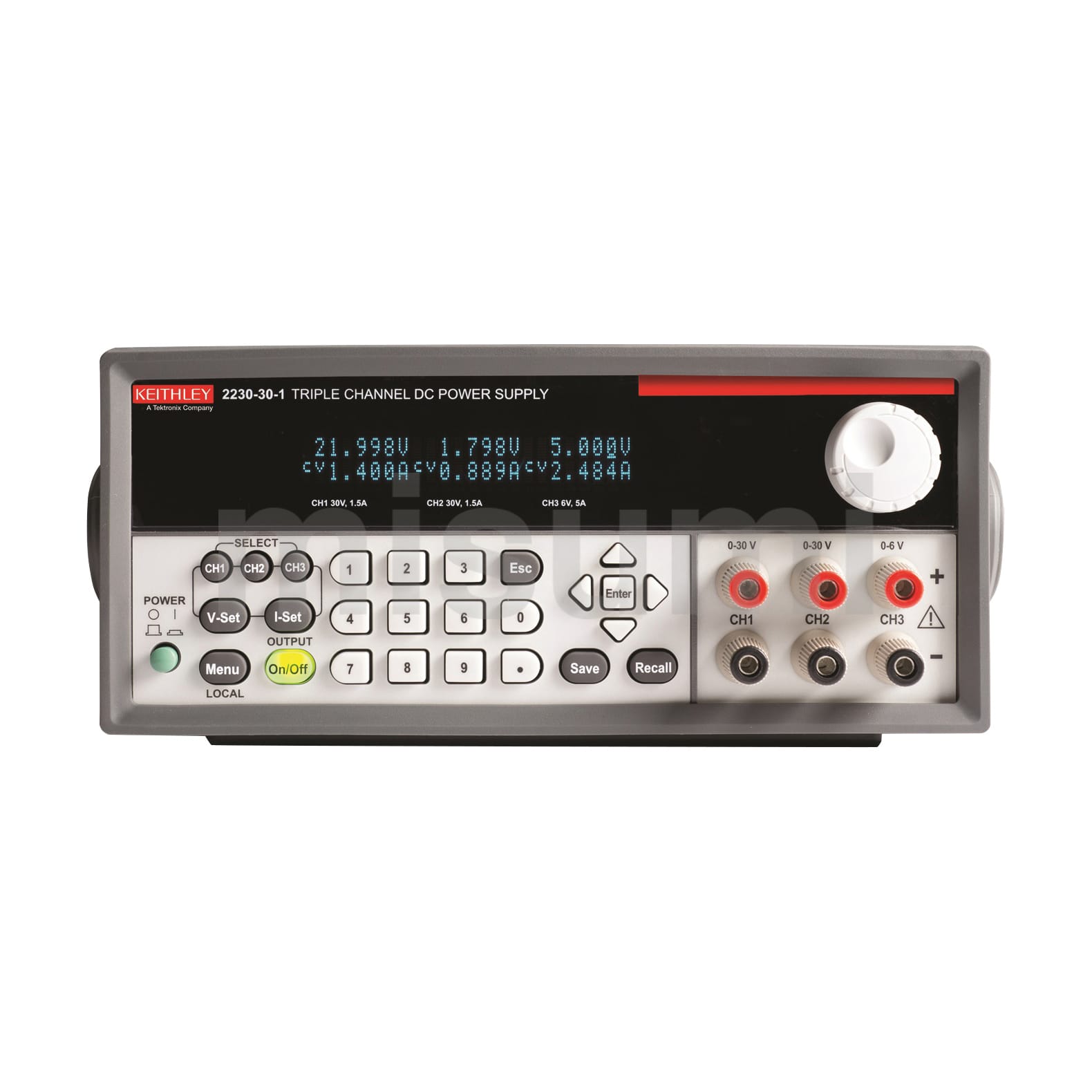 2230GJ-30-1 | マルチ出力DC電源 2230シリーズ B2P ﾃﾞﾝｹﾞﾝ