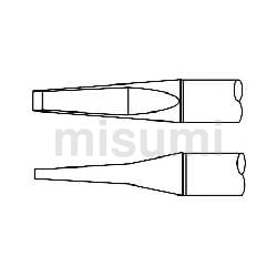 Metcal MXシリーズ 精密ツイーザー チップカートリッジ | DESCO