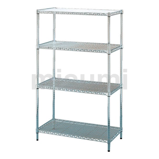 メタルラック（ポール径25） 910 | アイリスオーヤマ | MISUMI