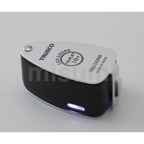 【特価商品】TRUSCO(トラスコ) LEDライト付ヘッドルーペ TLH105L TLH-105LAW LEDライト付ヘッドルーペ TRUSCO レンズサイズ85