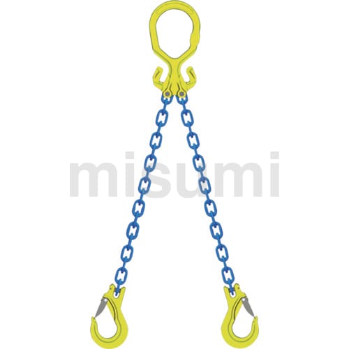 【新品】象印　チェーンスリング　スイベルフック　4本吊り　使用荷重4.1t 4-TG-BKE-7.1