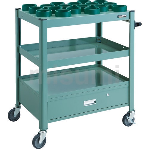 (大型)TRUSCO 114-8804 TCW-TF02DA-NG TCW型ツーリングワゴン HSK40A専用 30個 引き出し付 NG色 1148804 Tonyweld Trafimet CB150 Plasma Cutting Equipment Cutting Tool