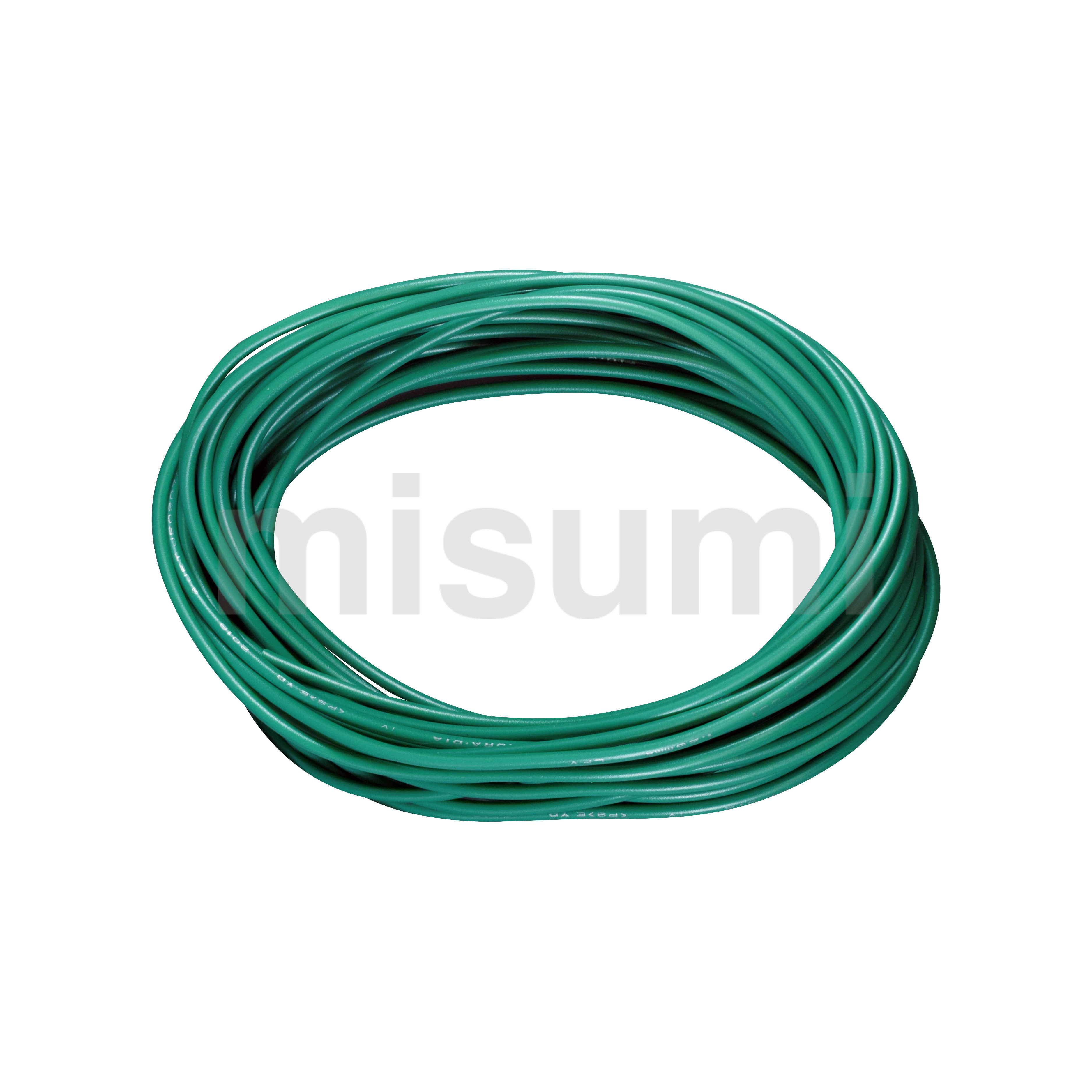 ケーブル アース線 GV2.0mm 100m 富士電線工業 アース線 一層 GV2.0mm (100m巻) 749-100176の商品
