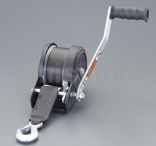 1135kg ハンドウィンチ 自動ブレーキ付/高耐久型 EA989RD-53 エスコ ESCO アズワン(AS ONE) 1135kg ハンドウィンチ(自動ブレーキ付⁄高耐久型