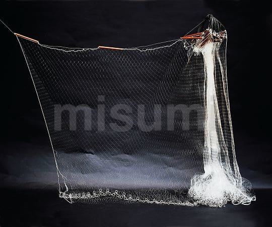 1枚網 6枚セット 網は新品　刺網　魚網　高さ約2.5m　長さ約55m　角目　8cmX8cm総重量28約kg　船　船舶　福山通運支店止めB番 imgrc0111747646.jpg