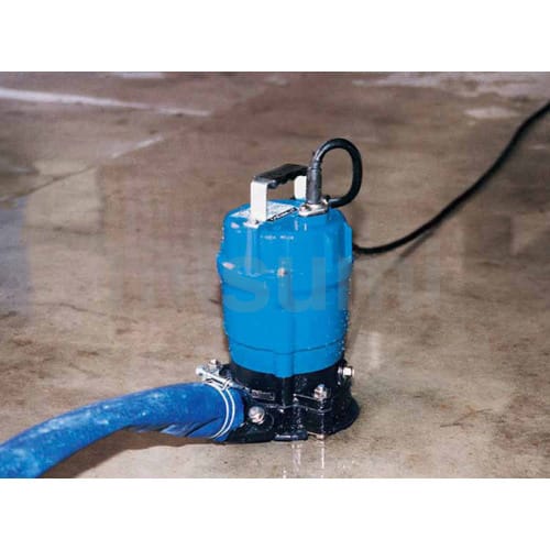 一般工事排水用水中ハイスピンポンプ（低水位排水仕様） | 鶴見