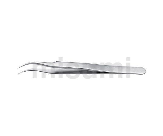 新品未開封 IDEAL-TEK 超精密ピンセット 120mm 2AZ.SA 4本 2AZ.SA 超精密ピンセット Ideal-Tek スチール製 先曲 全長120mm