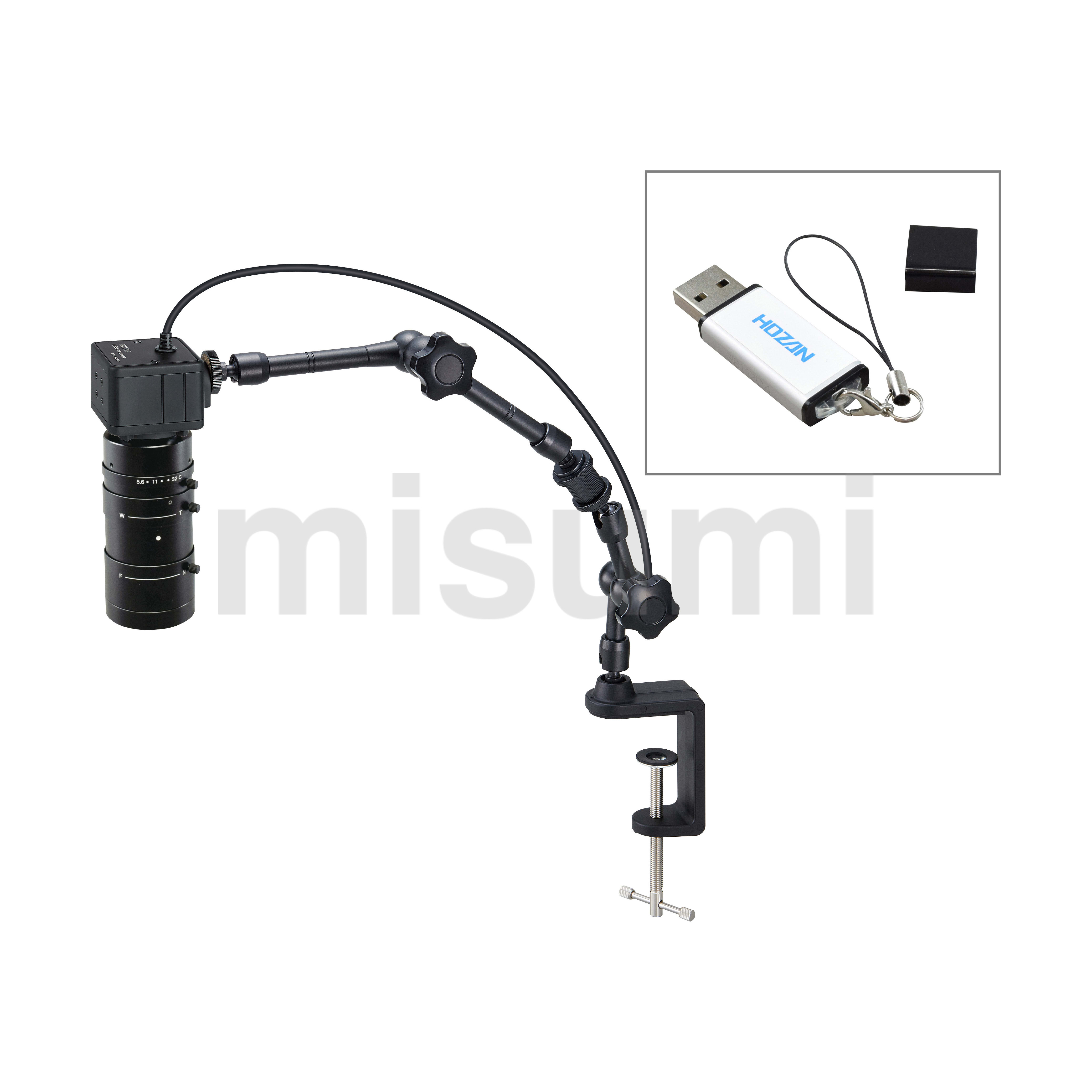 マイクロスコープ（PC用・PD-1付）L-KIT651A・L-KIT652A | ホーザン 