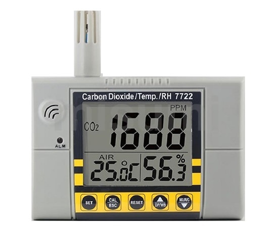 Amazon.co.jp: SB環境 室内用CO2メーター エアーチェッカー 7722
