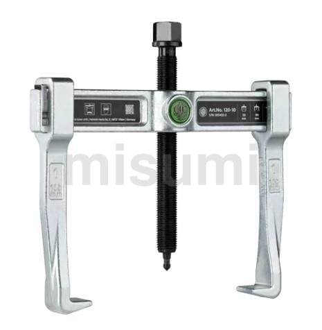 エスコ EA500AA-350 直送 代引不可・他メーカー同梱不可 350mmユニバーサル2本爪プーラー EA500AA350 350mm スライドアームプーラー 2本爪 薄爪 エスコ EA500CE-350 EA500CE