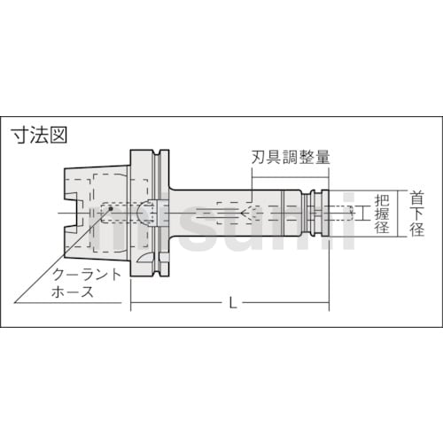 コレットホルダ HSK63A | NTツール | MISUMI(ミスミ) コレットホルダ HSK63A | NTツール | MISUMI(ミスミ)