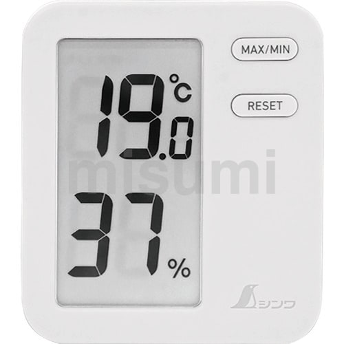気になる対象商品 デジタル温湿度計 Home A クリアパック | シンワ測定 | MISUMI スタイリング剤