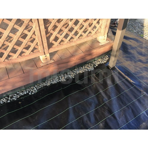 ちやも 254038 | 防草シート ハイグレード8年 黒 | ダイオ化成 | ミスミ