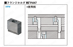 ジェクタブロックパンチ　－両フランジ－ 