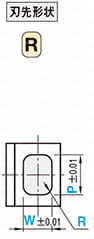 ブロックパンチ -ツバ止めタイプ- 