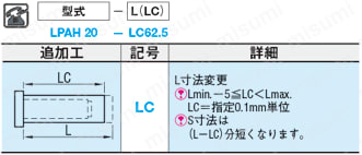 リフタピン -スプリング穴付- 