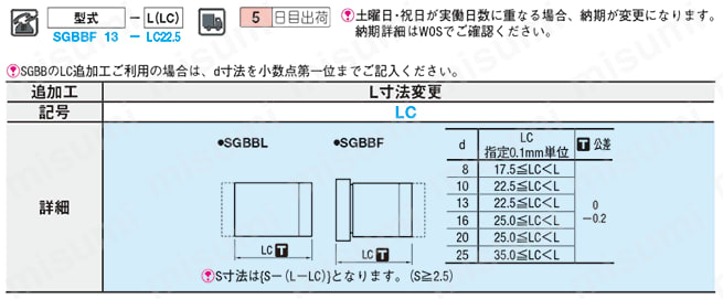 ストリッパガイドブシュ　-ボールリテーナ一体型・ロックタイト接着・ストレートタイプ- 