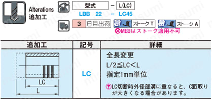 ダイセット用ボールガイドブシュ-ロックタイト接着タイプ- 