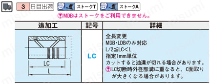 ダイセット用プレーンガイドブシュ-銅合金タイプ- 